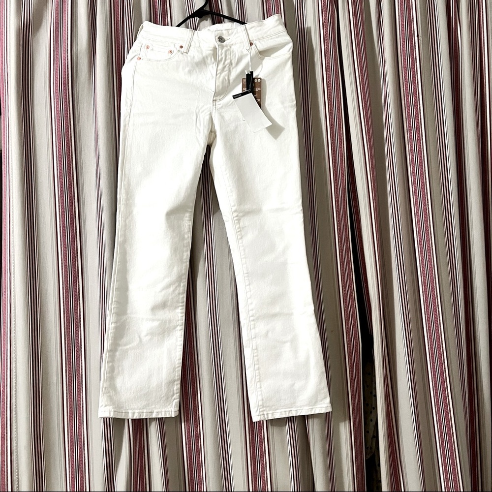 Mango white jean